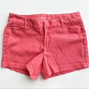 Old Navy Pixie Chino Shorts - Coral